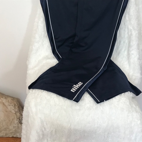 Nike Dark Blue Youth Sport Pant (Fits Women’s Small - US Product)/Side Stripes - Picture 8 of 14